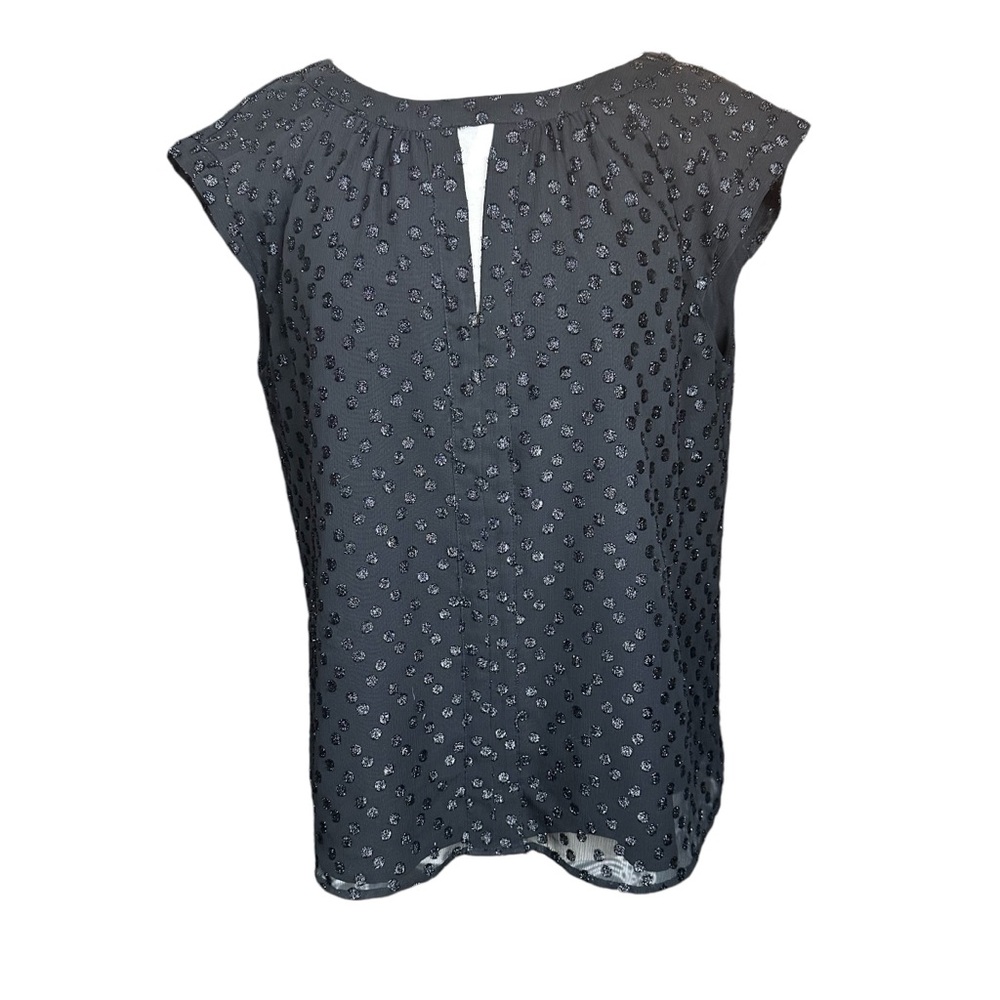 FRENCH CONNECTION Black Loose Fit Half Sleeve Blouse Size 10